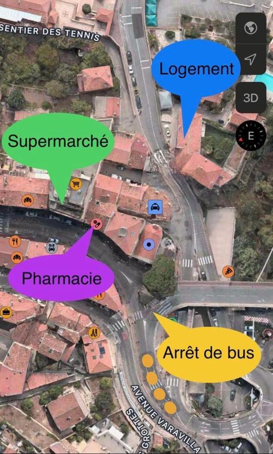 Apartament 2 Pieces Behappy Next Monaco Roquebrune-Cap-Martin Zewnętrze zdjęcie